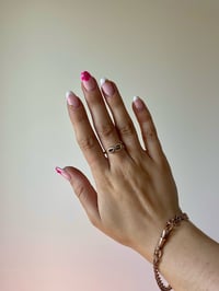 Image 3 of Infinity 14ct ring 