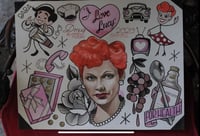 I Love Lucy - 11x14" Print