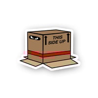Metal Gear Box - Sticker