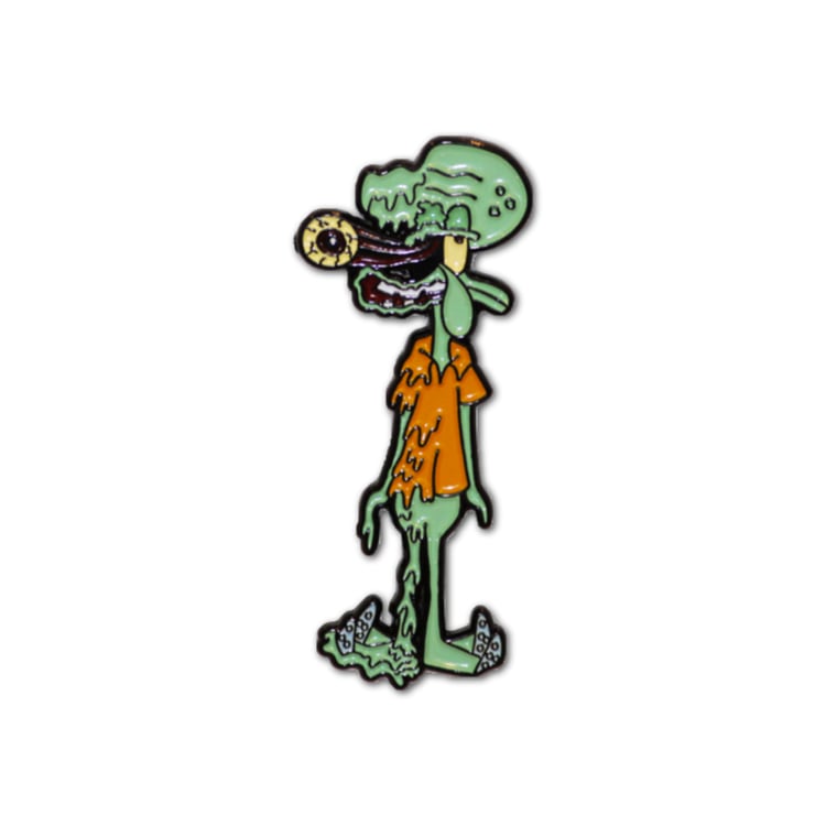 Melting Squid - Enamel Pin
