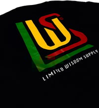 Image 2 of "LWS" Black Tee