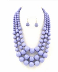 Lavender necklace 