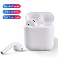 Premium Wireless TWS Bluetooth Earbuds with Charging Case for iPhone and Samsung