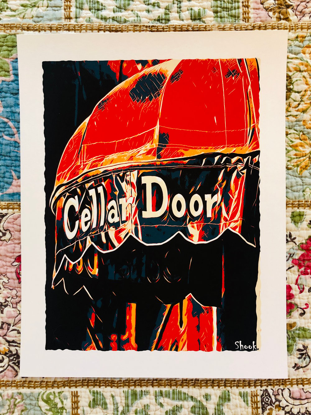 Cellar Door Giclée Art Print (Multi-size options)