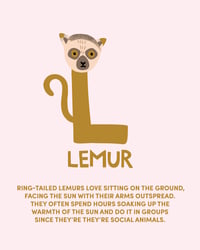 Image 3 of Alphabet Animal Prints 2