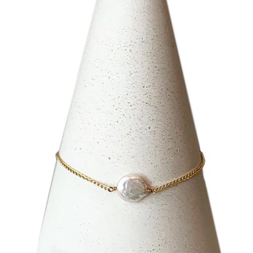 Image of Coin Pearl Bracelet