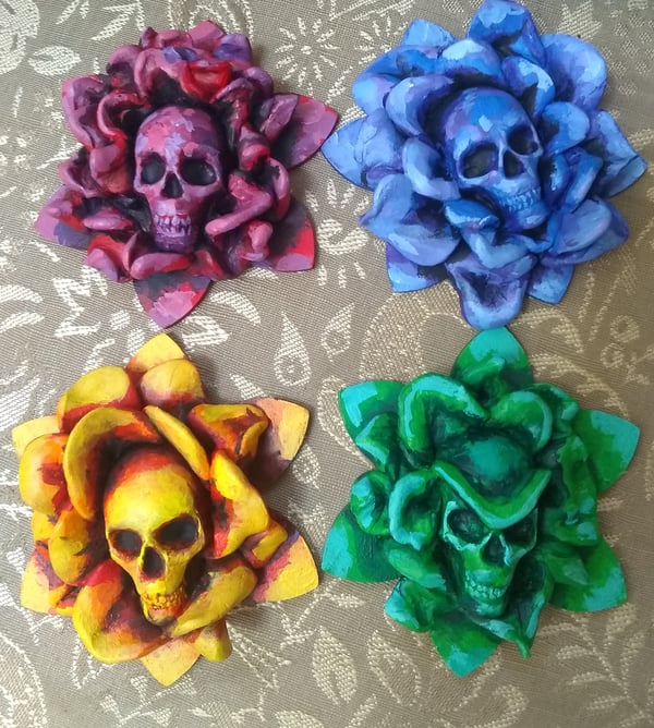 Image of Skull Flowers