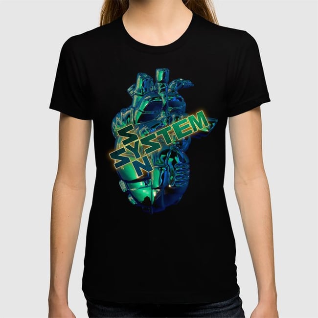 SYSTEM SYN Heart T-Shirt