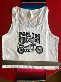 Image 4 of Feel The Vibration Crop Top