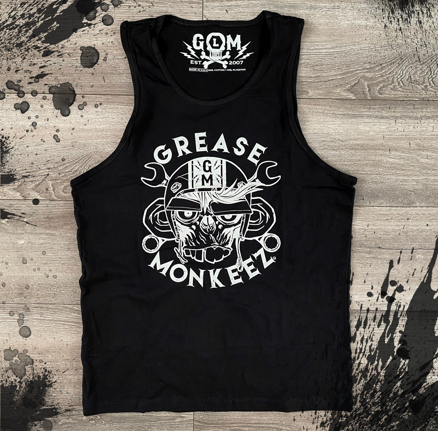 Image of Grease Monkeez - Tank Top - Logo