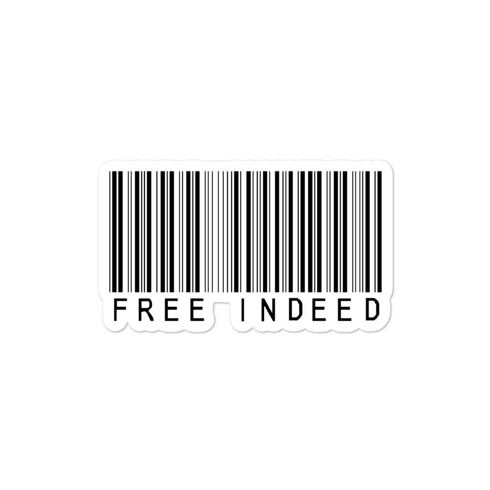 Image of Last Pick: Freed Indeed Bubble-free stickers