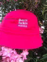 Image 2 of SACRAFUCKINMENTO BUCKET HATS