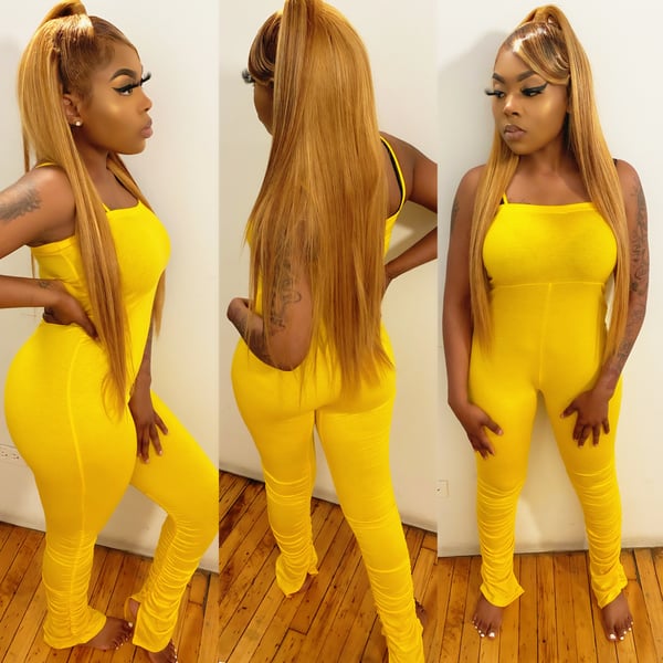 Image of Mustard All Purpose Jumpsuit 