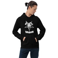 Image 1 of Le Bouc Des Légions Version 1 and Black Legions Circle's Seal Hooded Sweatshirt