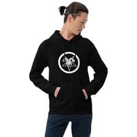 Image 1 of Le Bouc Des Légions Version 3 and Black Legions Circle's Seal Hooded Sweatshirt