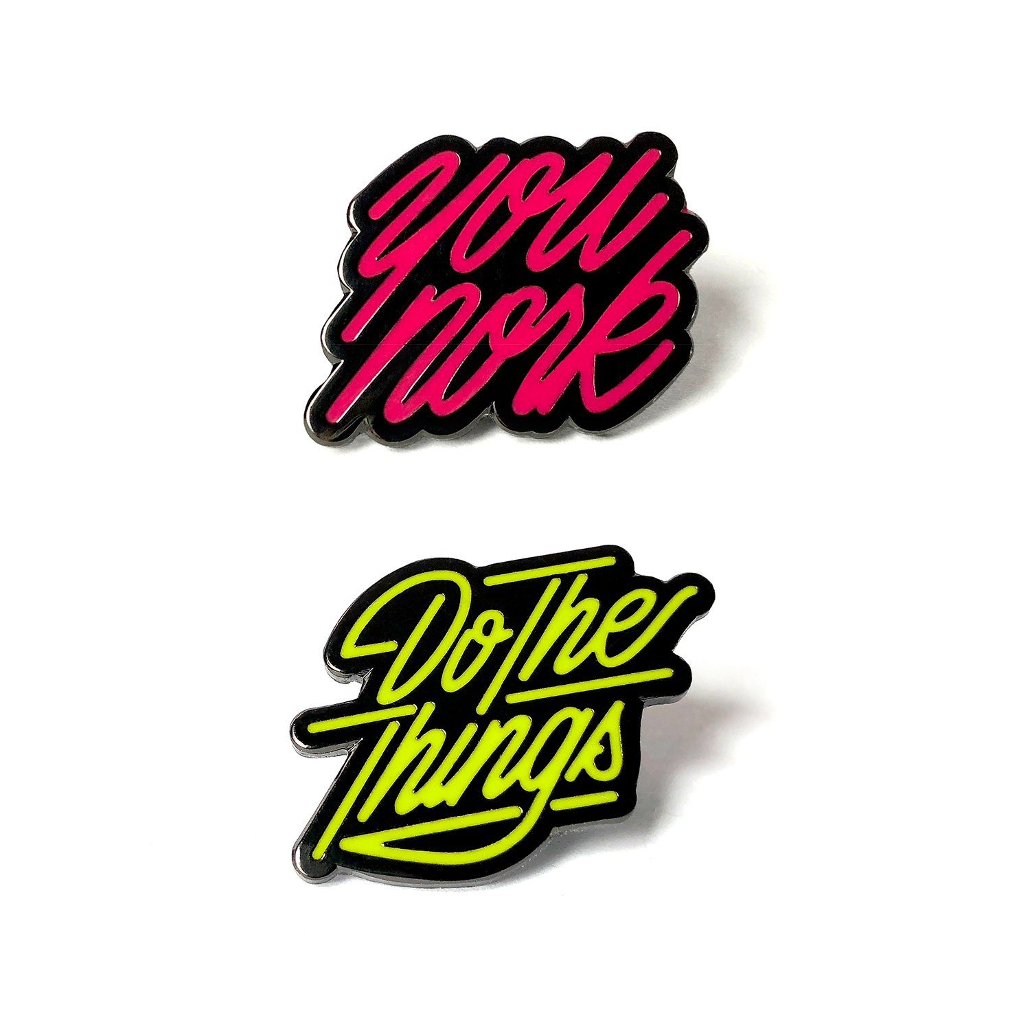 Image of You Nork & Do The Things Pin Combo