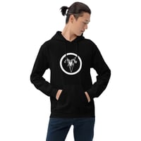 Image 1 of Le Bouc Des Légions Version 4 and Black Legions Circle's Seal Hooded Sweatshirt