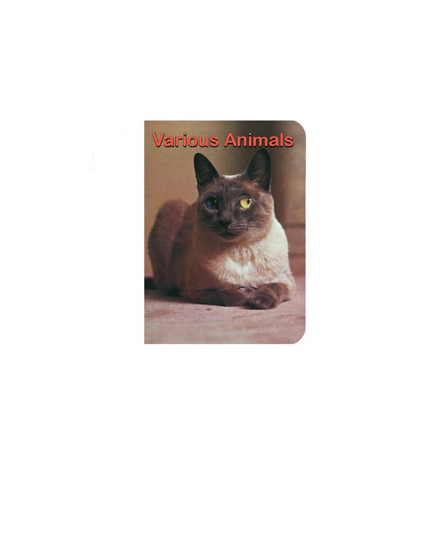 Image of 【Signed】'Various Animals' - book