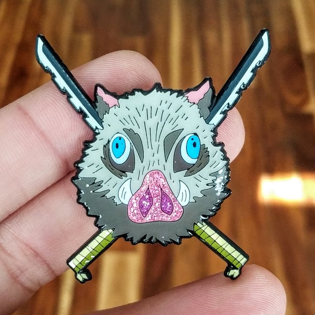 Inosuke PIN (Glitter) | Pinzord