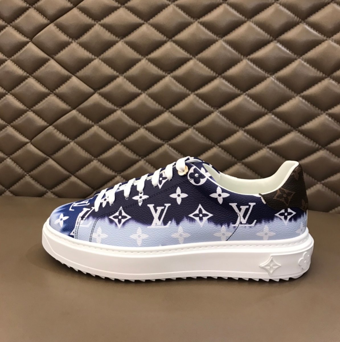 Blue Louis Vuitton Sneakers Please leave your size in the note section at checkout | Royal Selection