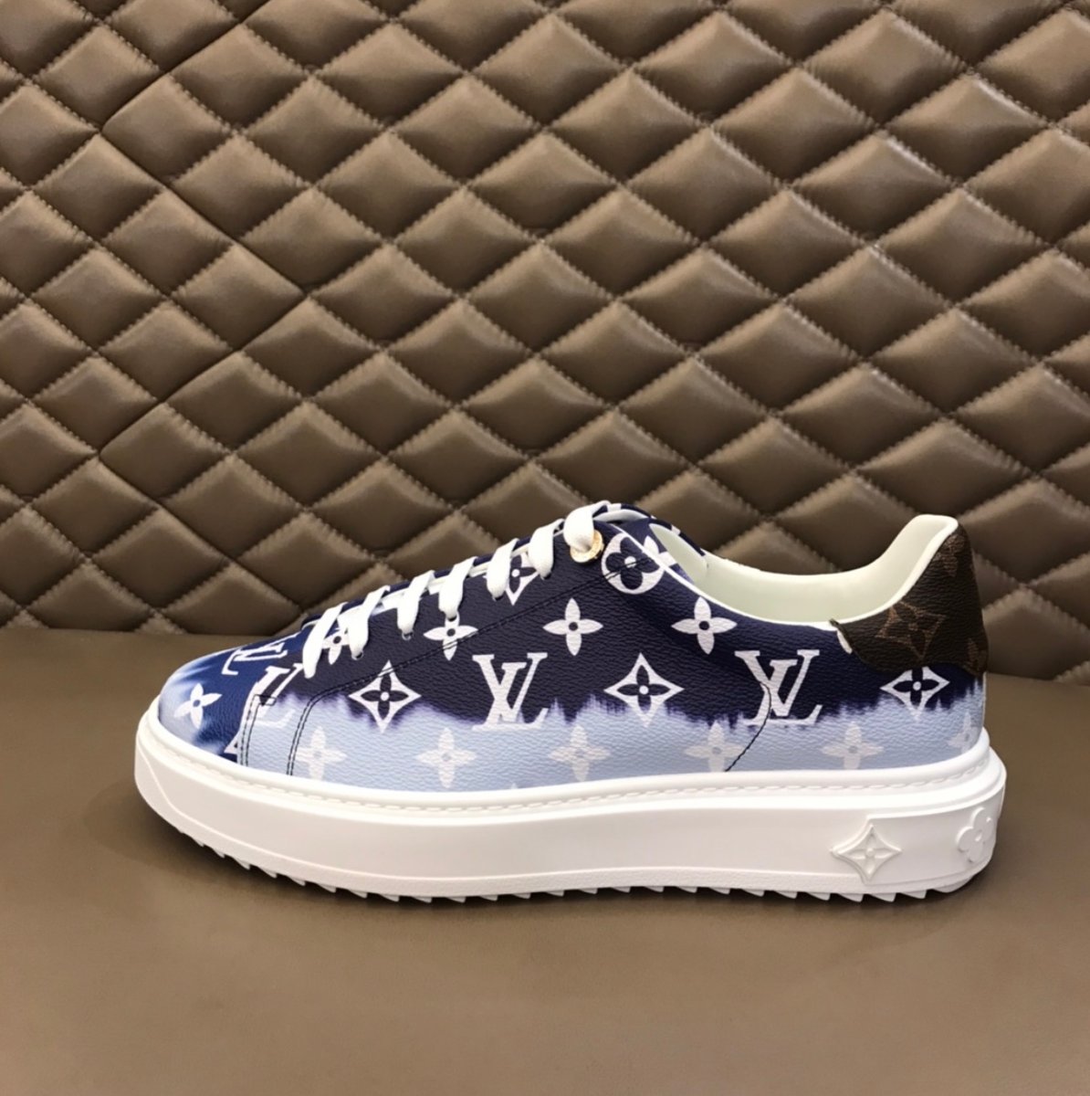 Blue Louis Vuitton Sneakers Please leave your size in the note section