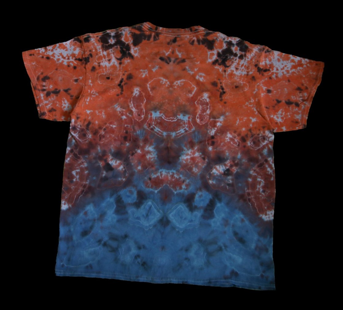 Image of [CUSTOM] Orange - Light Blue Gradient