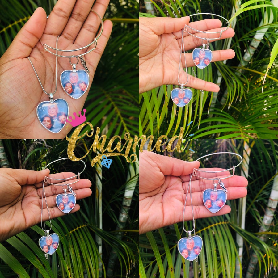 Image of Picture necklace/ bracelet/ keychain 📷