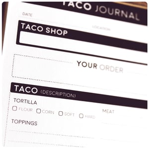 Image of TACO Journal<br>(2 Pk)