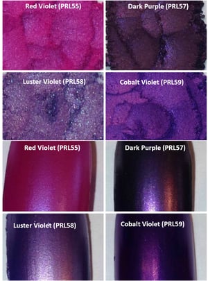 Image of Purple Pearl Pigments </p> 17 Colors Available
