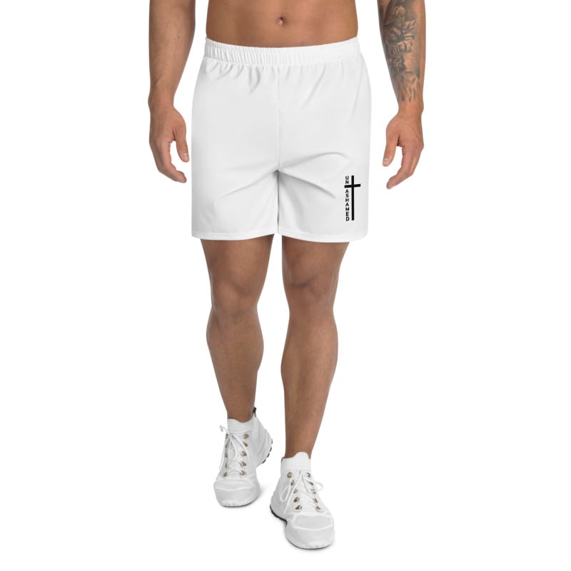 Image of UnAshamed Athletic Shorts (White)