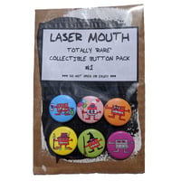 Totally 'Rare' Collectible Button Pack #1