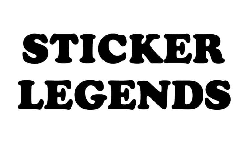 Sticker Legends Zines | BOMIT SECRET STICKER STORE