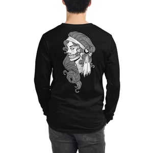 Image of Kiss Me | Dark Unisex Long Sleeve Tee