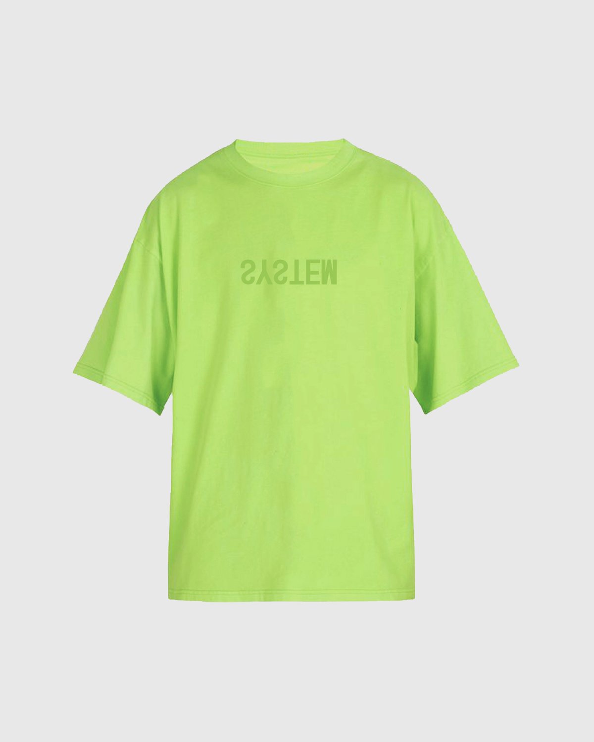 Image of SYSTEM- Lume Green Tee