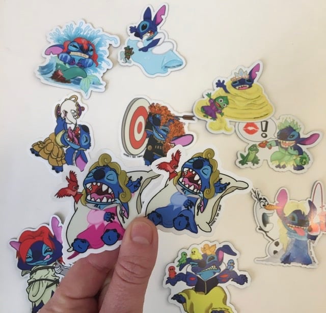 Princess Stitch Stickers