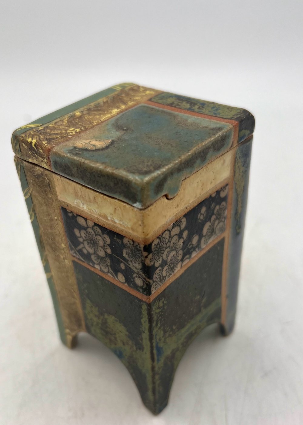 Image of Yellow Bamboo Box- Miae Kim