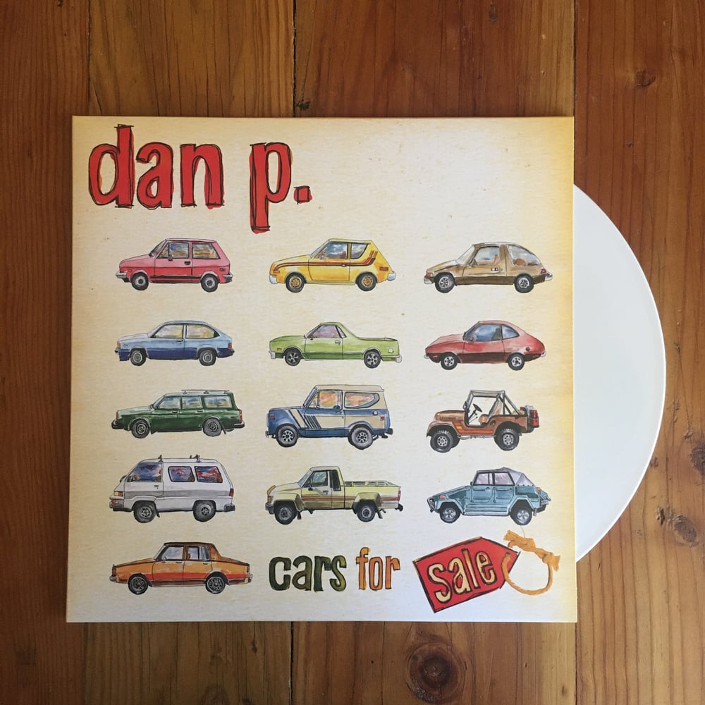 Image of Cars For Sale 12" Vinyl LP by Dan P