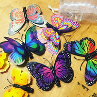 Image 3 of Butterfly Hair Clips