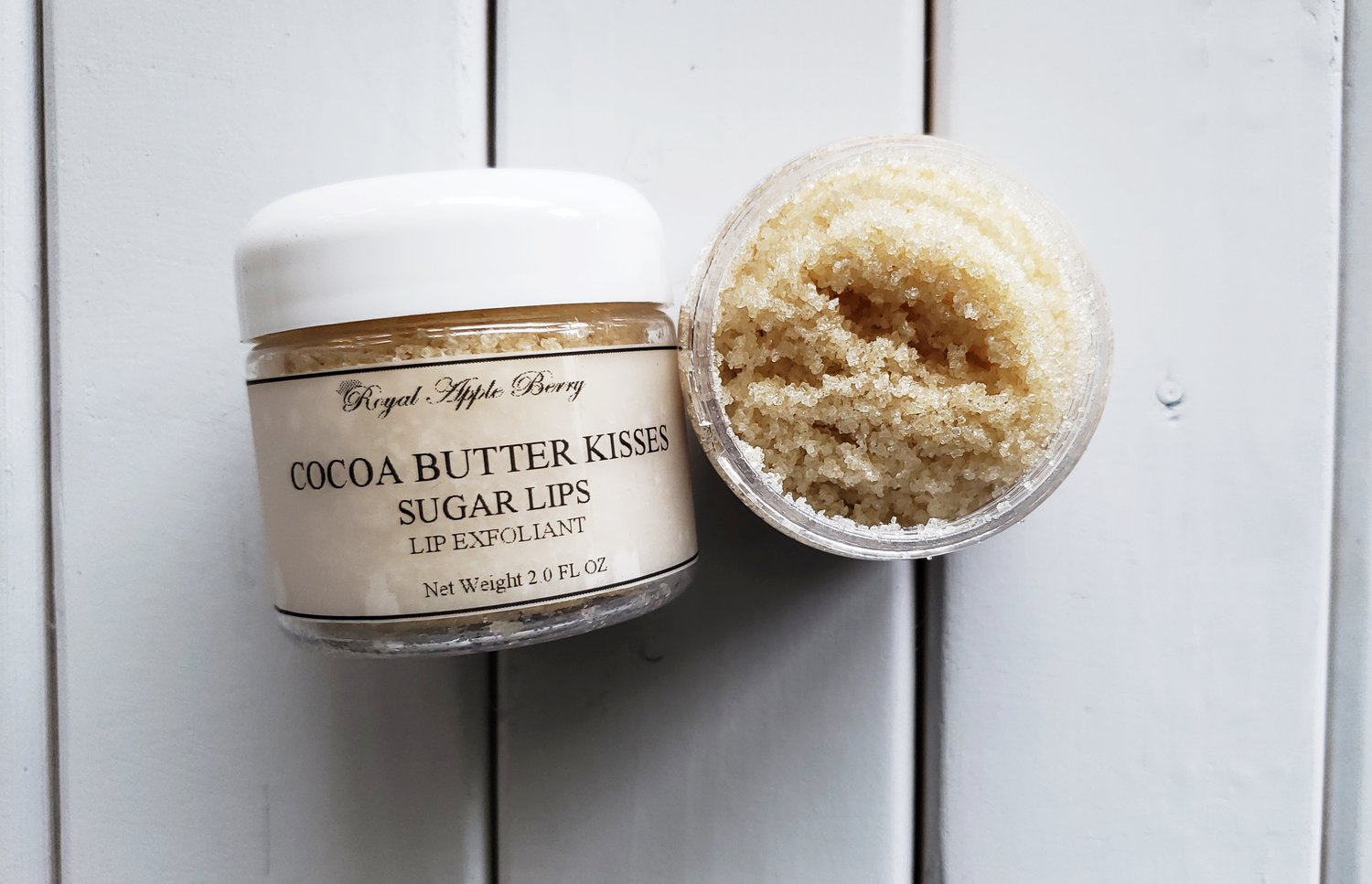 Image of COCOA BUTTER KISSES SUGAR LIPS LIP EXFOLIATE