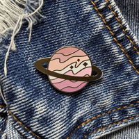 Image 1 of Lesbian Planet Pin