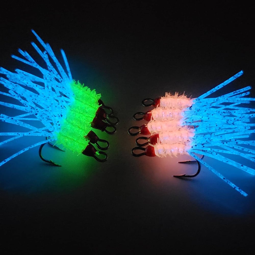 Image of Double Hook Glow Fuzzy