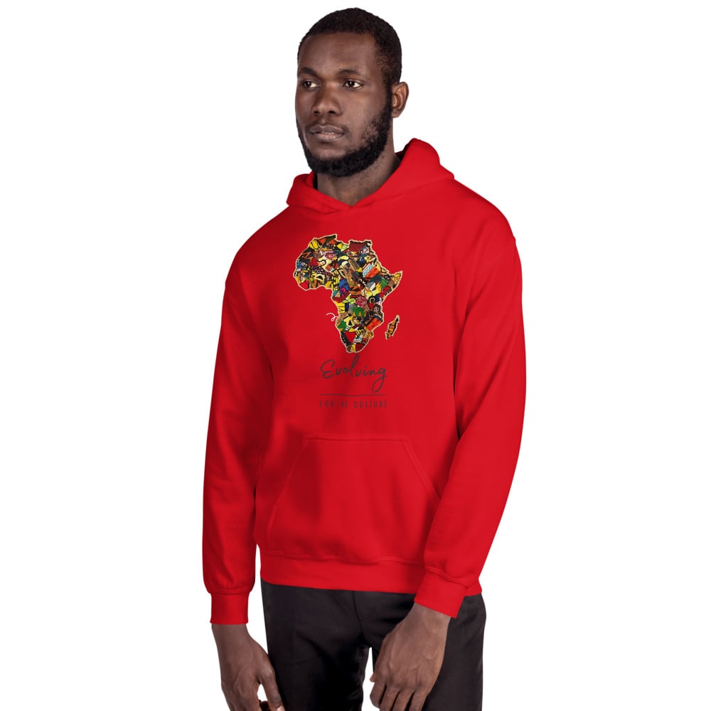 Africa evolving for the Culture Unisex Hoodie | Evolving to the Tee