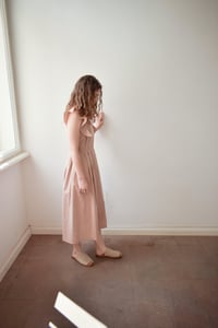 Image 3 of ETELKA Cotton Cross-back summer dress