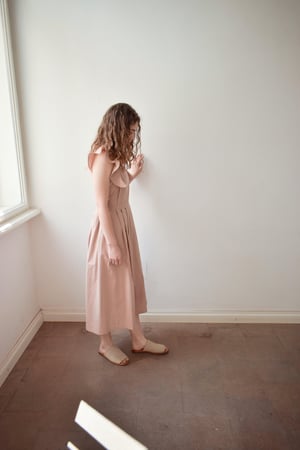 Image of ETELKA Cotton Cross-back summer dress