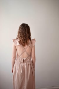 Image 5 of ETELKA Cotton Cross-back summer dress