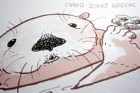 Image 2 of Otter Delight print