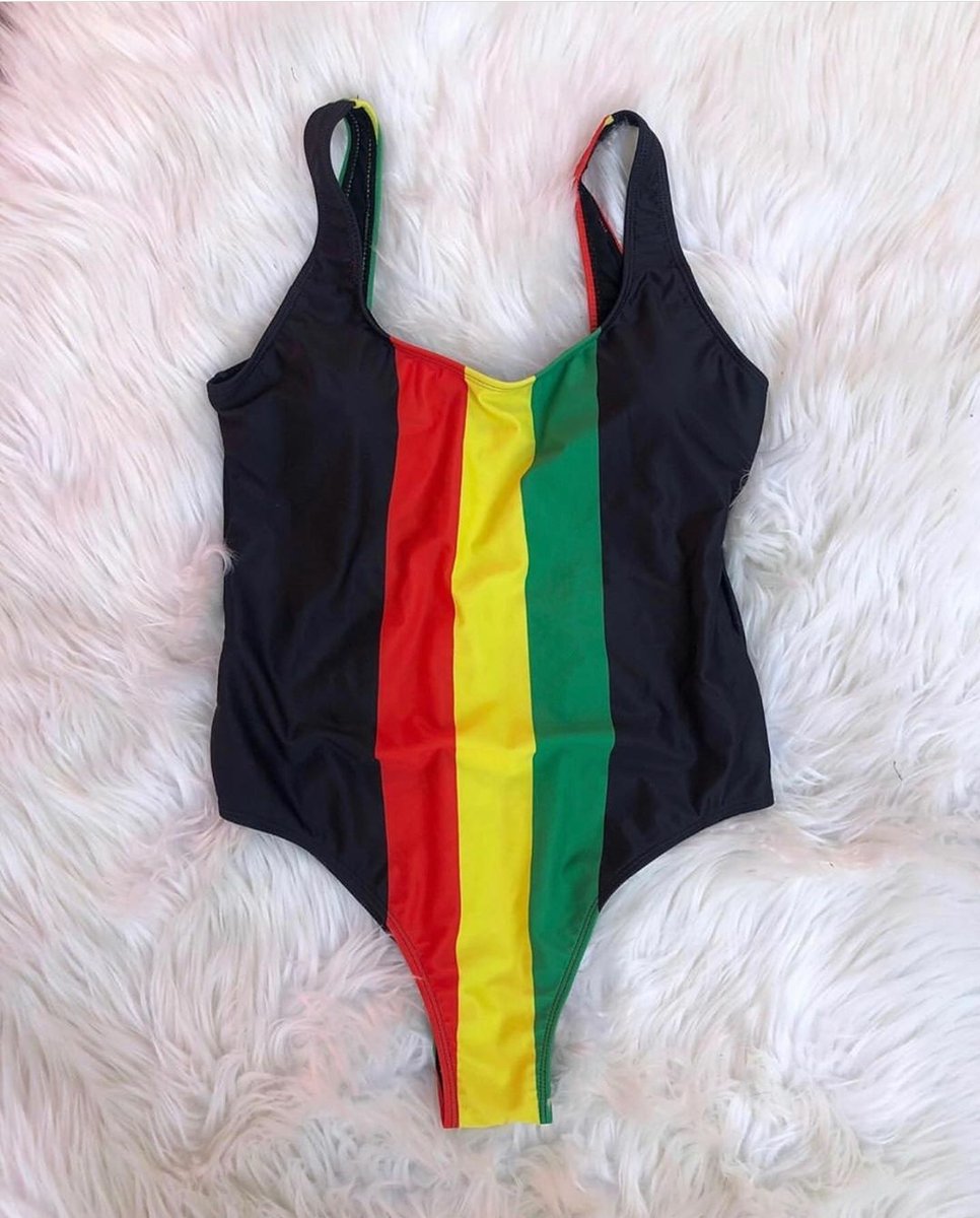 Rasta Monokini Swimwear Everything Jamaica