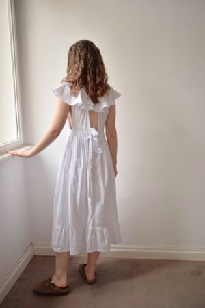 Image of EMMA Frilly Cotton Dress
