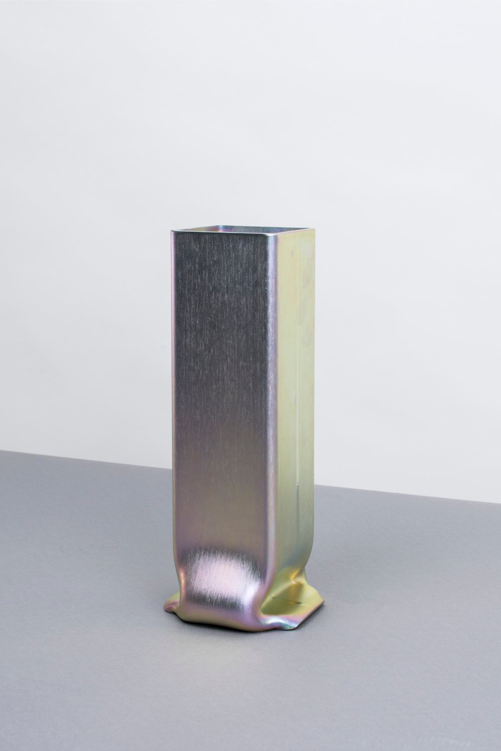 Image of Pressure Vase Square, Zinc Plated, Tall