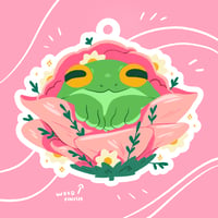 Spring Froggy Charm